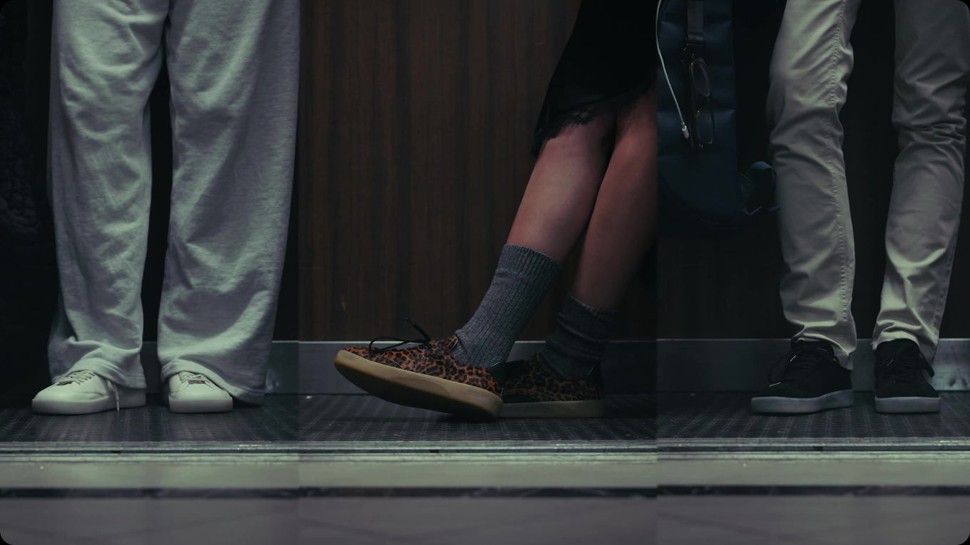 Koops elevator campaign scene