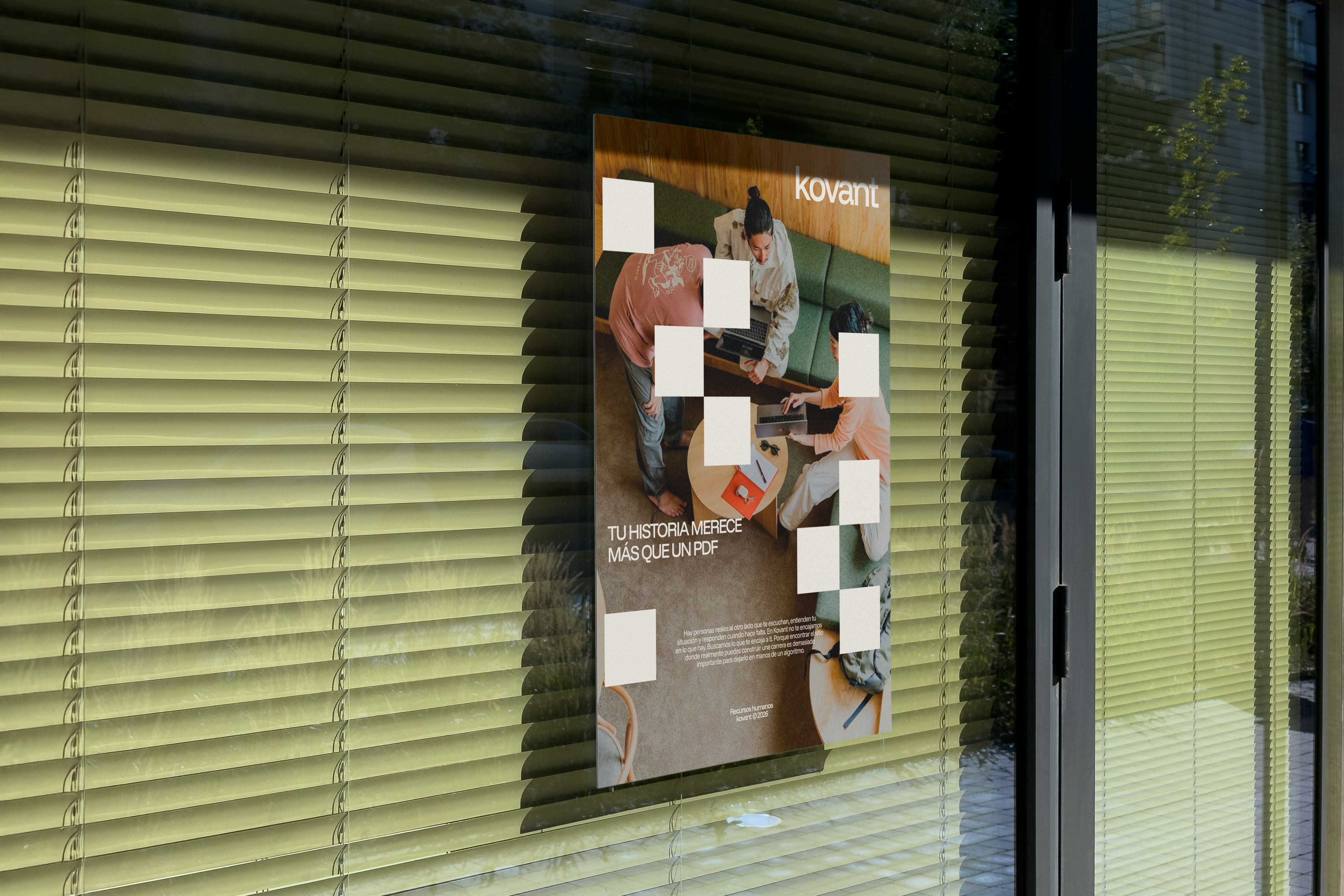 Kovant poster mockup