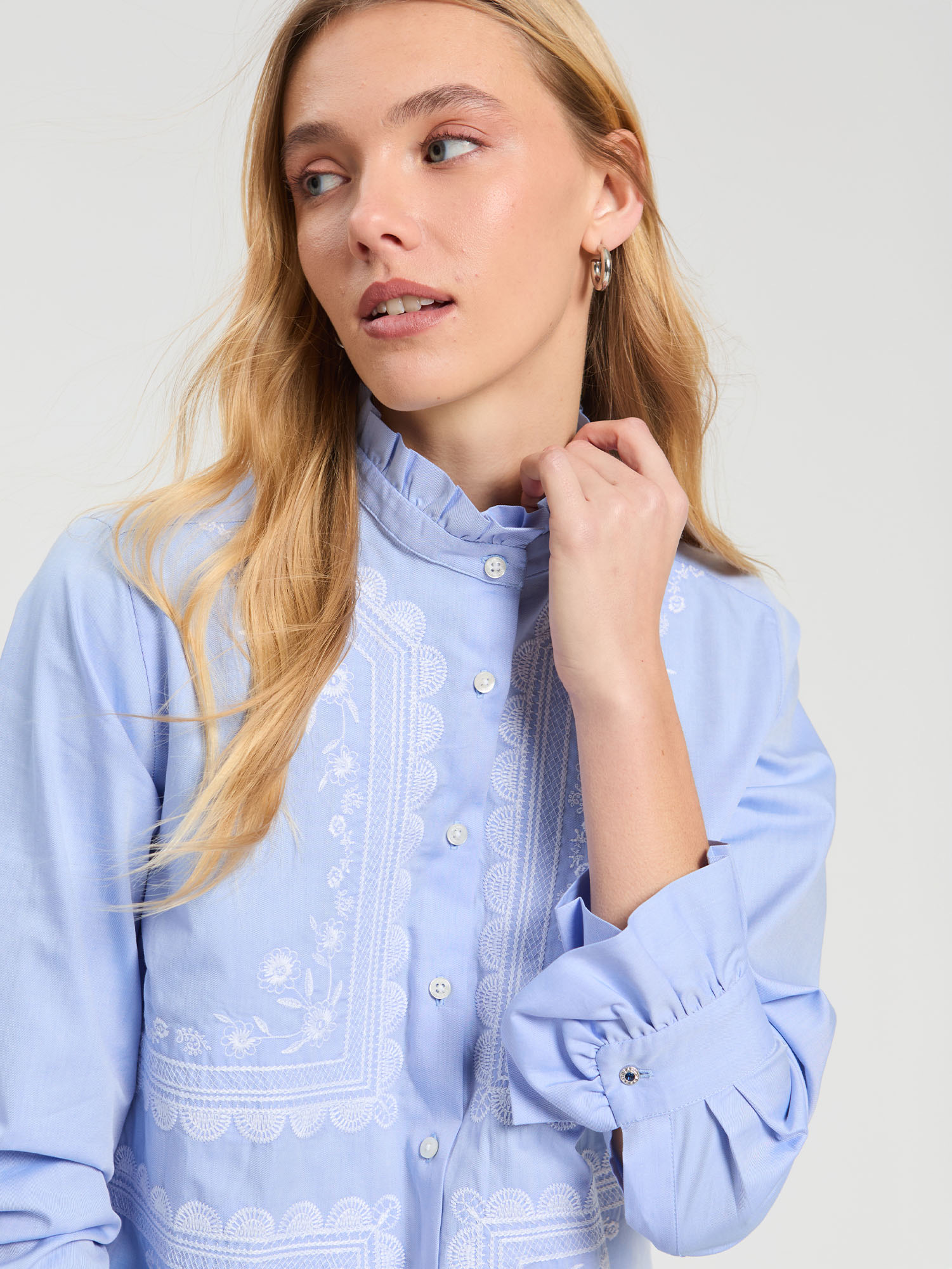 Vilagallo campaign — printed dress